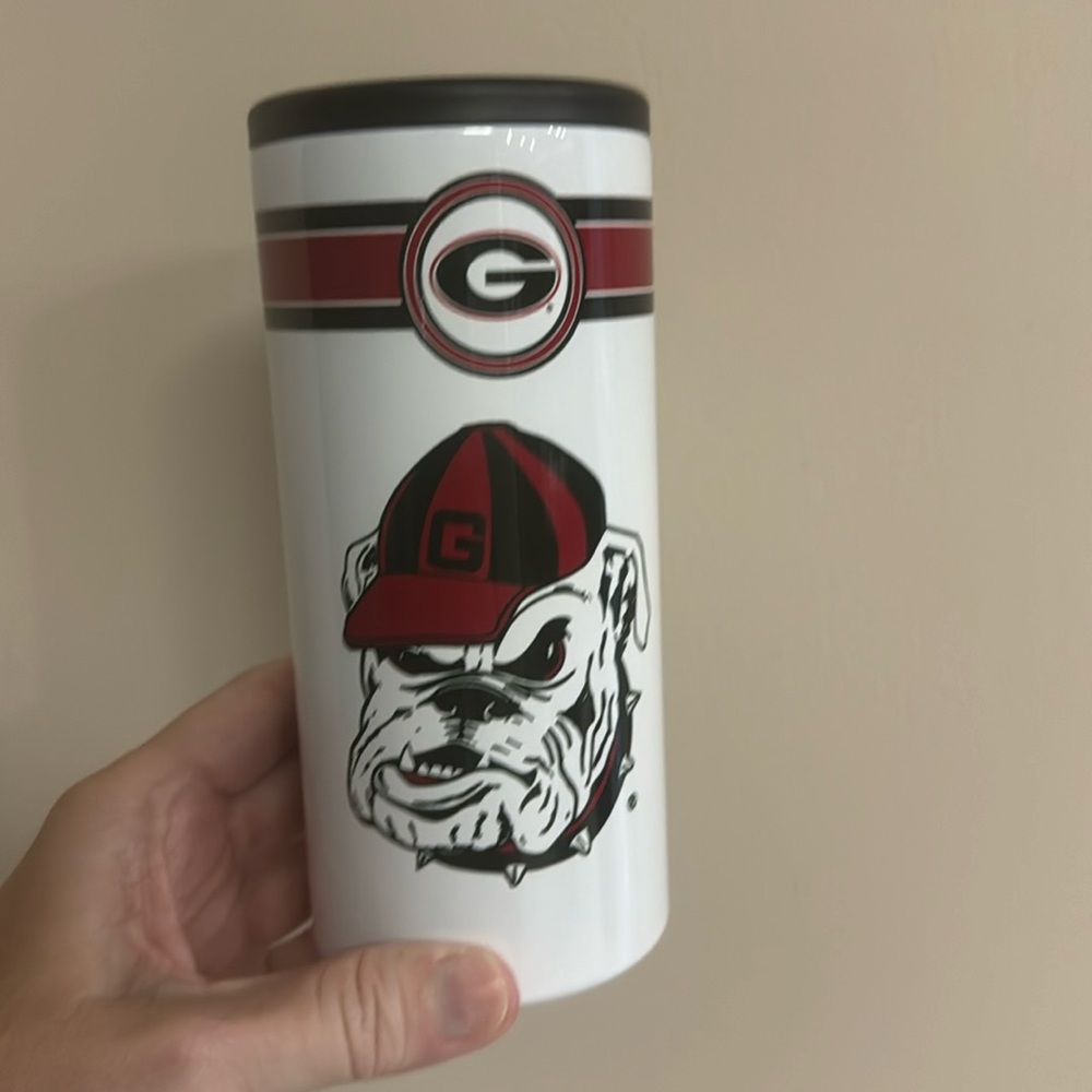 Barely used Georgia Bulldogs koozie